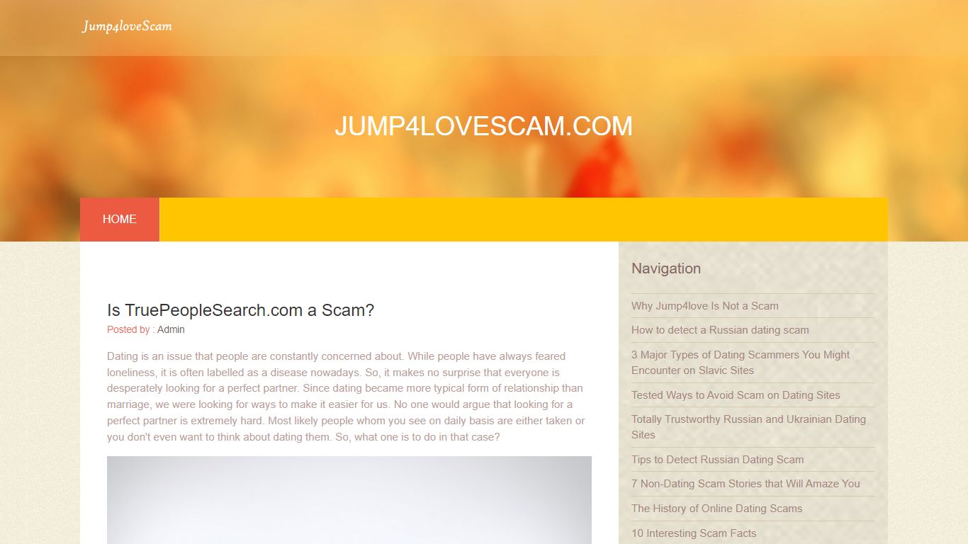 Is TruePeopleSearch.com a Scam? :: Jump4lovescam.com